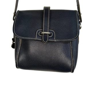 Dooney & Bourke East West flap crossbody bag Vintage Model P191 Authentic
